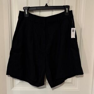 NWT Old Navy Women's Black Linen Shorts
